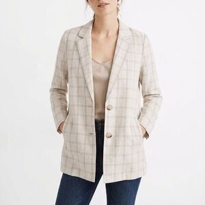 Madewell Dorset Blazer in Windowpane